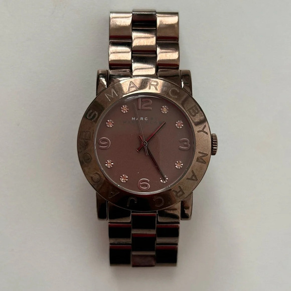 FALL CLEARANCE Marc by Marc Jacobs Women's MBM3119 Amy Brown Watch - Picture 1 of 7